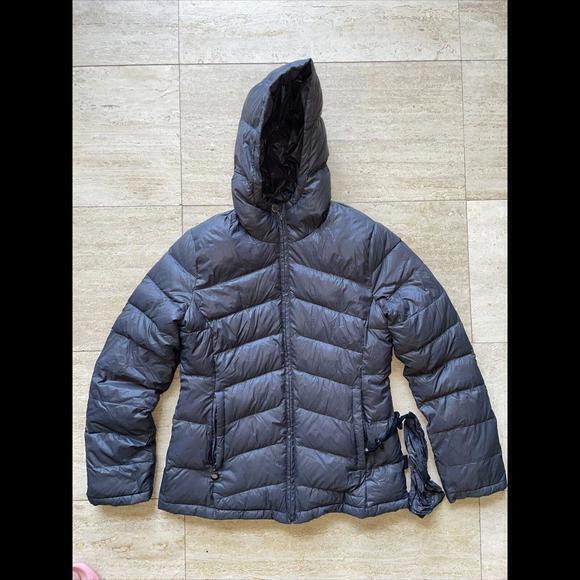 Calvin Klein Jackets & Blazers - Calvin Klein Jacket Womens XS Gray Lightweight Down Puffer Packable Hoodie